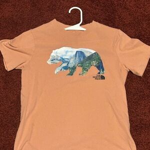 The North Face Women's T-Shirt in Light Orange